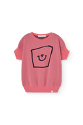 Soft Pink Bat Sweater Vest