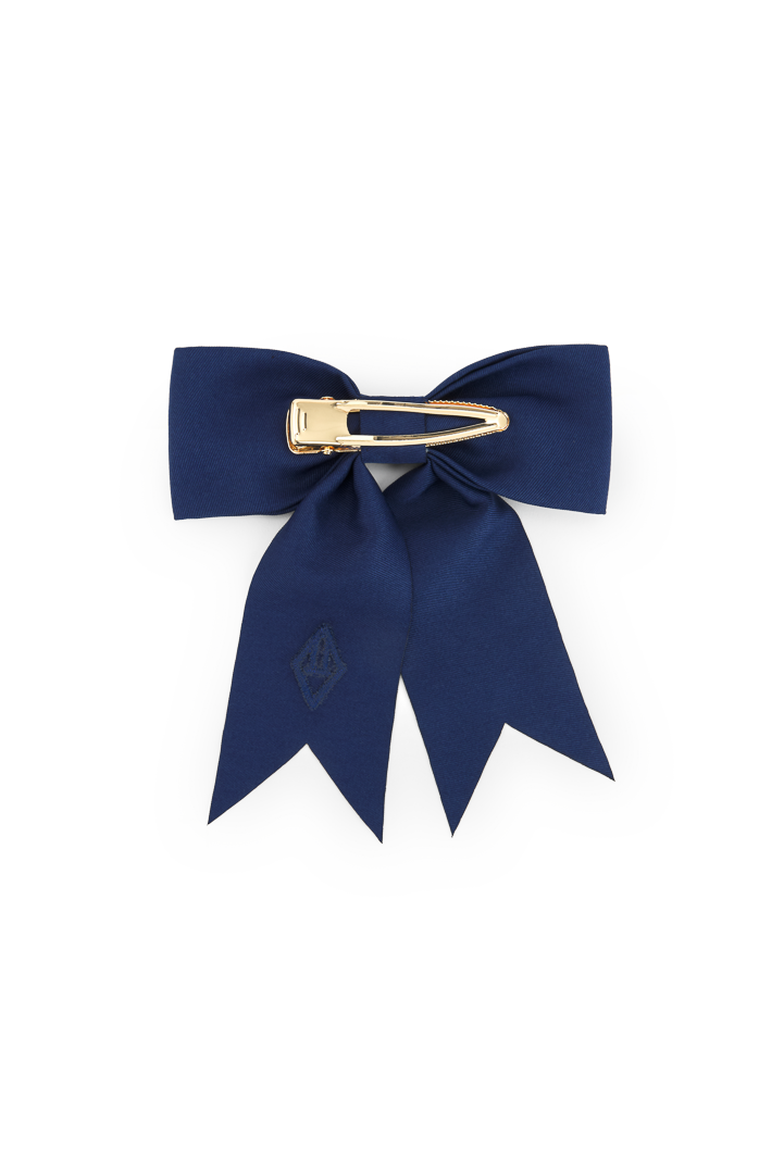 Deep Blue Coati Hair Clip PRODUCT BACK