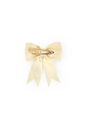Soft Yellow Small Coati Hair Clip PRODUCT BACK
