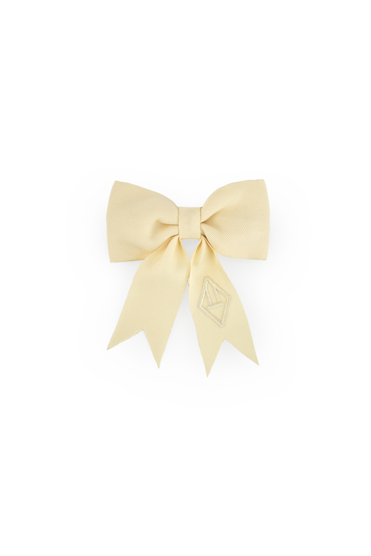 Soft Yellow Small Coati Hair Clip PRODUCT FRONT