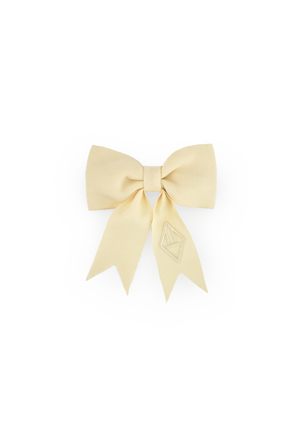 Soft Yellow Small Coati Hair Clip PRODUCT FRONT
