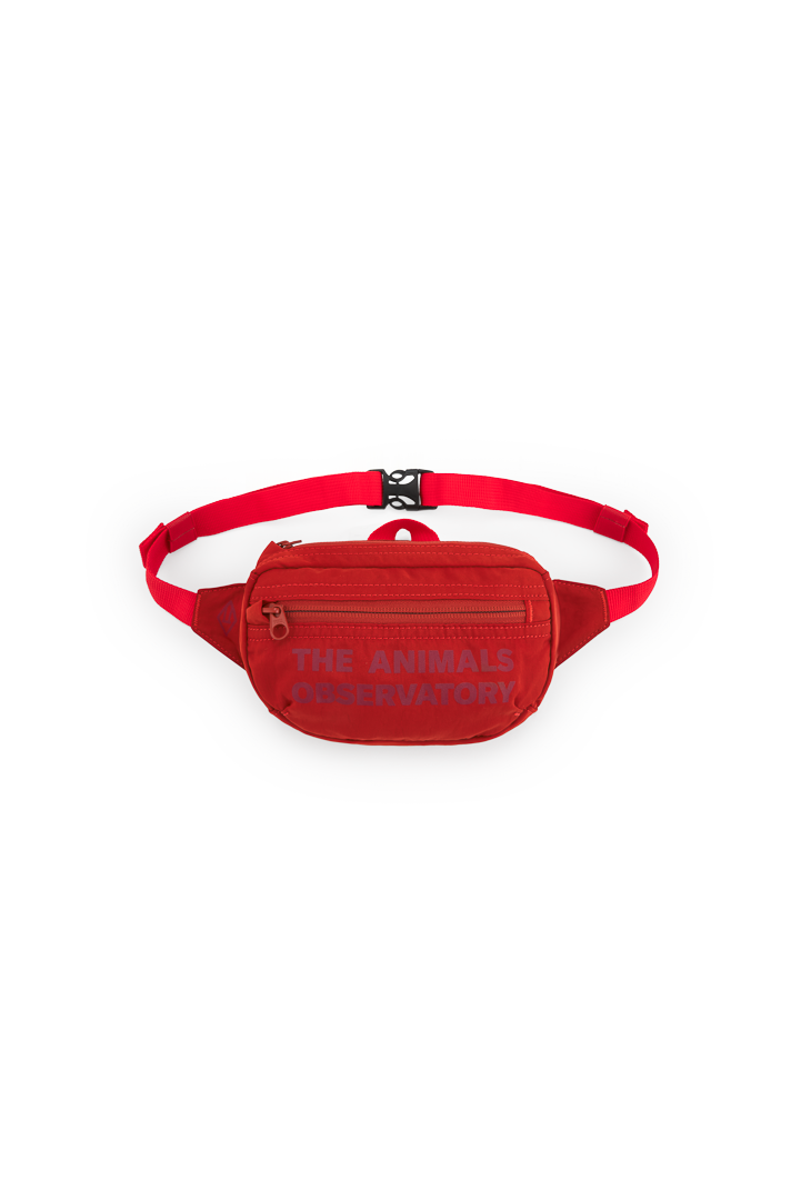 Fig Red Wallaby Waist Bag PRODUCT FRONT