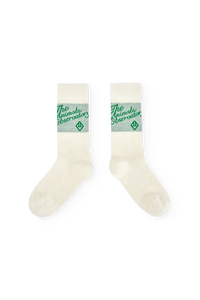 Green Snail Socks COVER