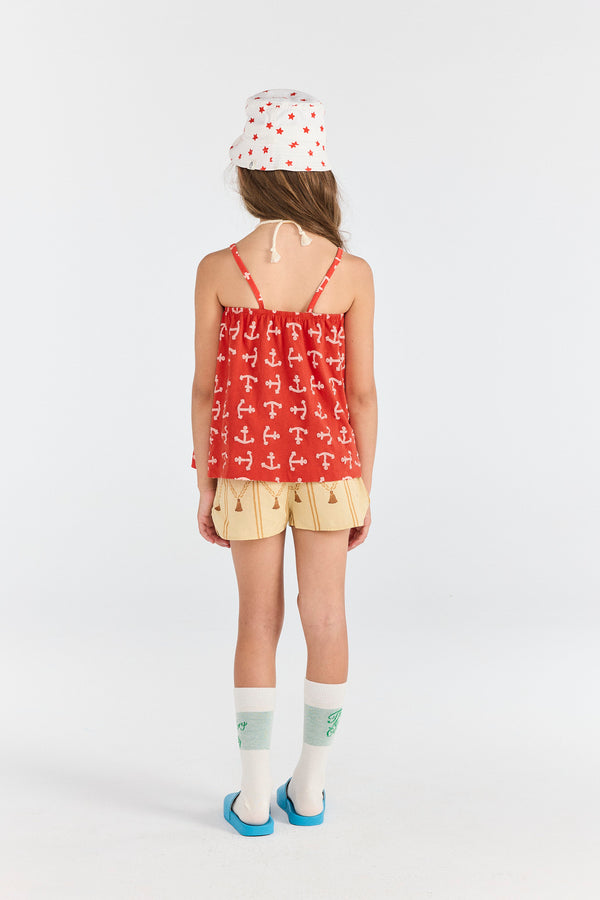 Green Snail Socks MODEL BACK