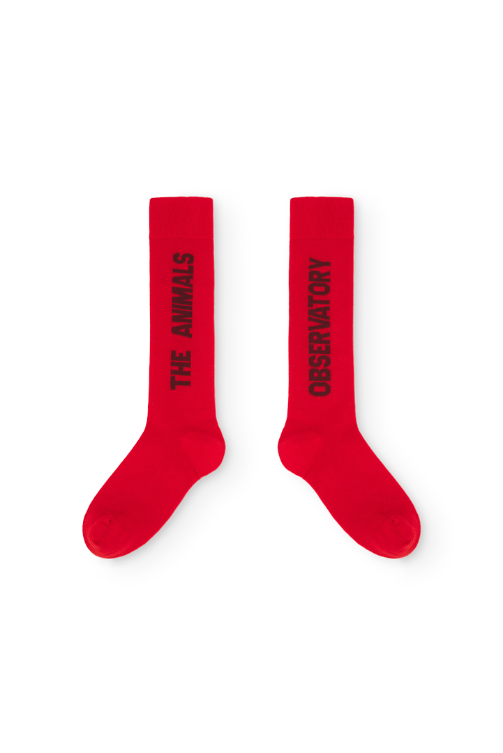 Fig Red Worm Socks COVER