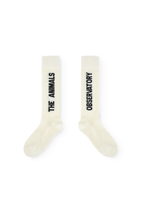 Raw White Worm Socks COVER