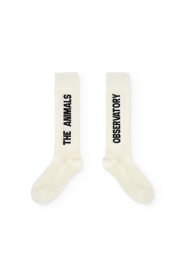 Raw White Worm Socks PRODUCT FRONT