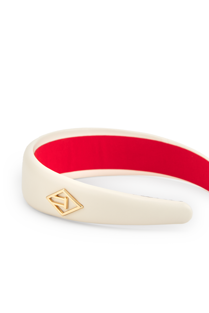 Raw White Pika Headband PRODUCT BACK