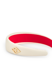 Raw White Pika Headband PRODUCT BACK