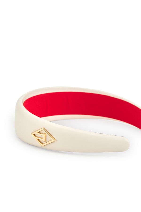 Raw White Pika Headband PRODUCT BACK