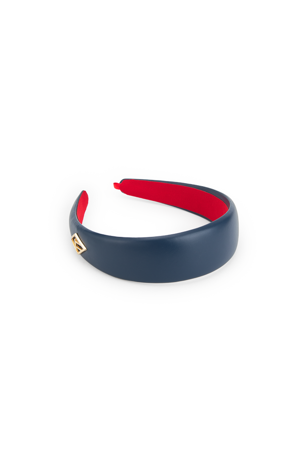 Deep Blue Pika Headband PRODUCT FRONT