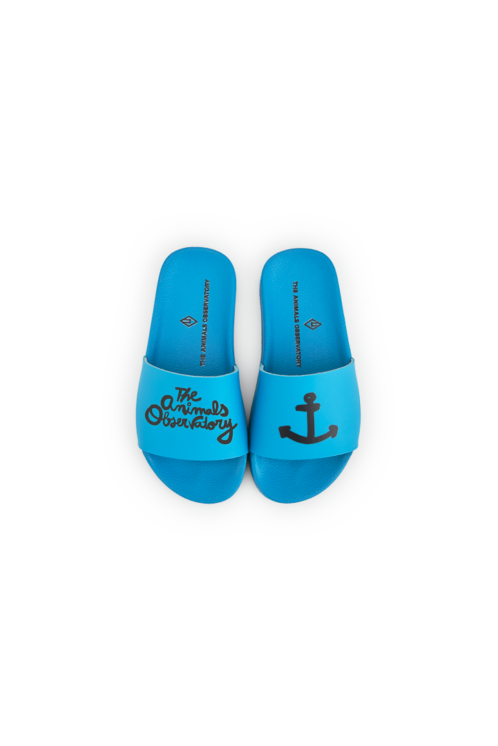 Blue Spoonbill Shoes MODEL FRONT