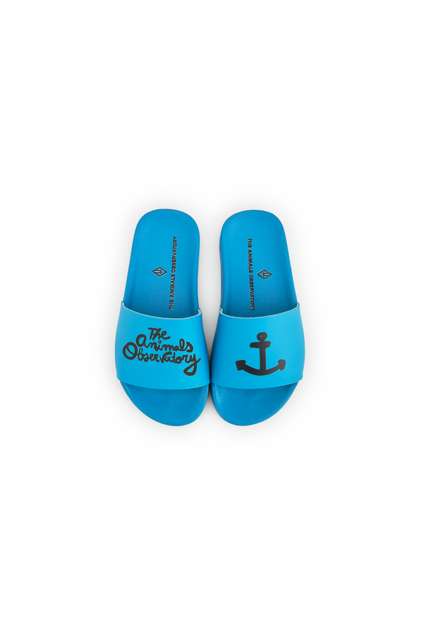 Blue Spoonbill Shoes MODEL FRONT