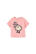 Soft Pink Pangolin T-Shirt for Baby