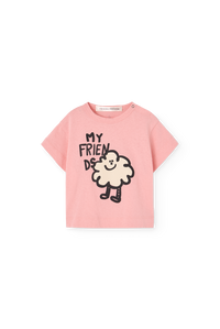 Soft Pink Pangolin T-Shirt for Baby COVER