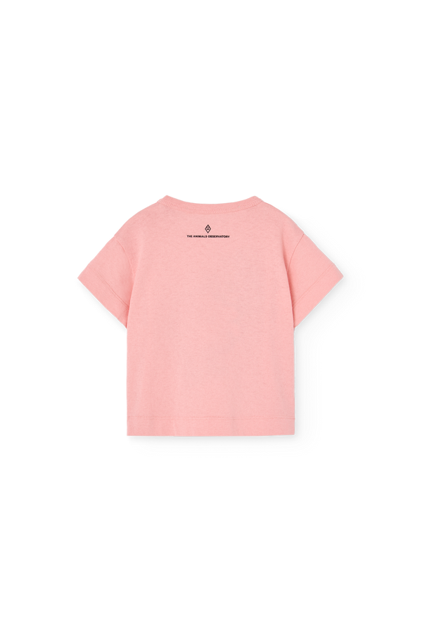 Soft Pink Pangolin T-Shirt for Baby PRODUCT BACK