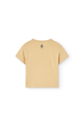 Soft Brown Pangolin T-Shirt for Baby PRODUCT BACK