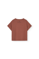 Brown Pangolin T-Shirt for Baby PRODUCT BACK