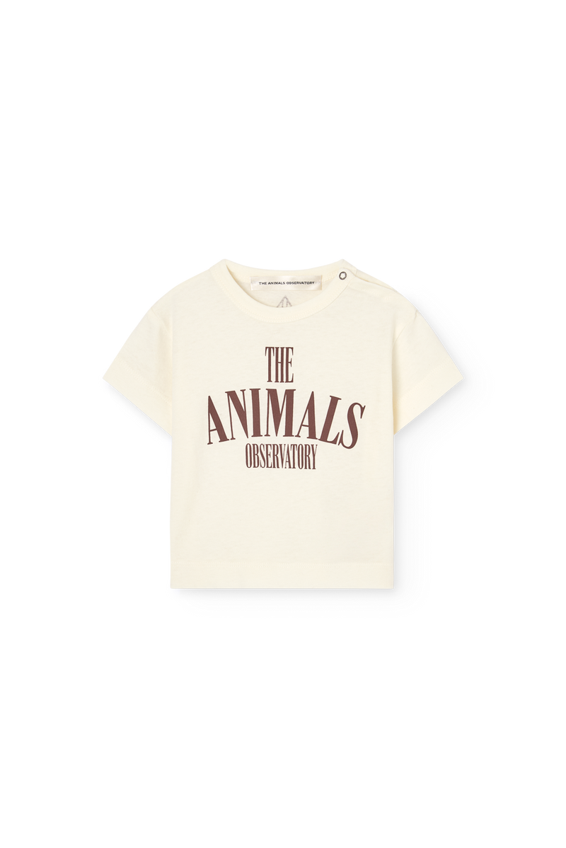 Raw White Pangolin T-Shirt for Baby COVER