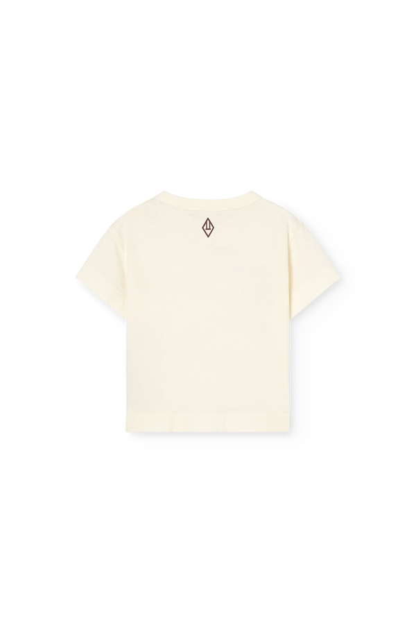 Raw White Pangolin T-Shirt for Baby PRODUCT BACK