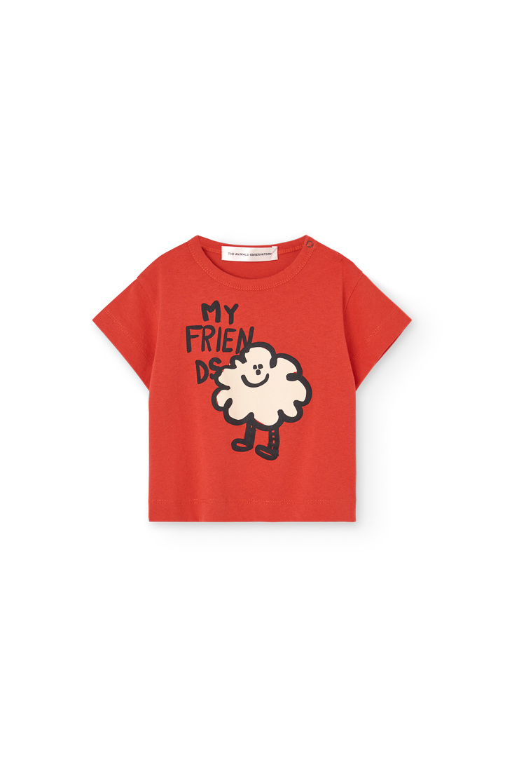 Red Pangolin T-Shirt for Baby COVER