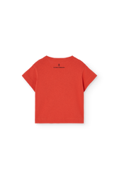 Red Pangolin T-Shirt for Baby PRODUCT BACK