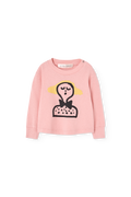 Soft Pink Wapiti Long Sleeve T-shirt for Baby