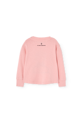 Soft Pink Wapiti Long Sleeve T-shirt for Baby PRODUCT BACK
