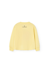 Soft Yellow Wapiti Long Sleeve T-shirt for Baby PRODUCT BACK