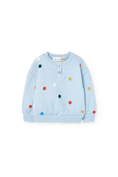 Polka dots Puma Sweatshirt for Baby PRODUCT FRONT