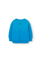 Blue Puma Sweatshirt for Baby PRODUCT BACK