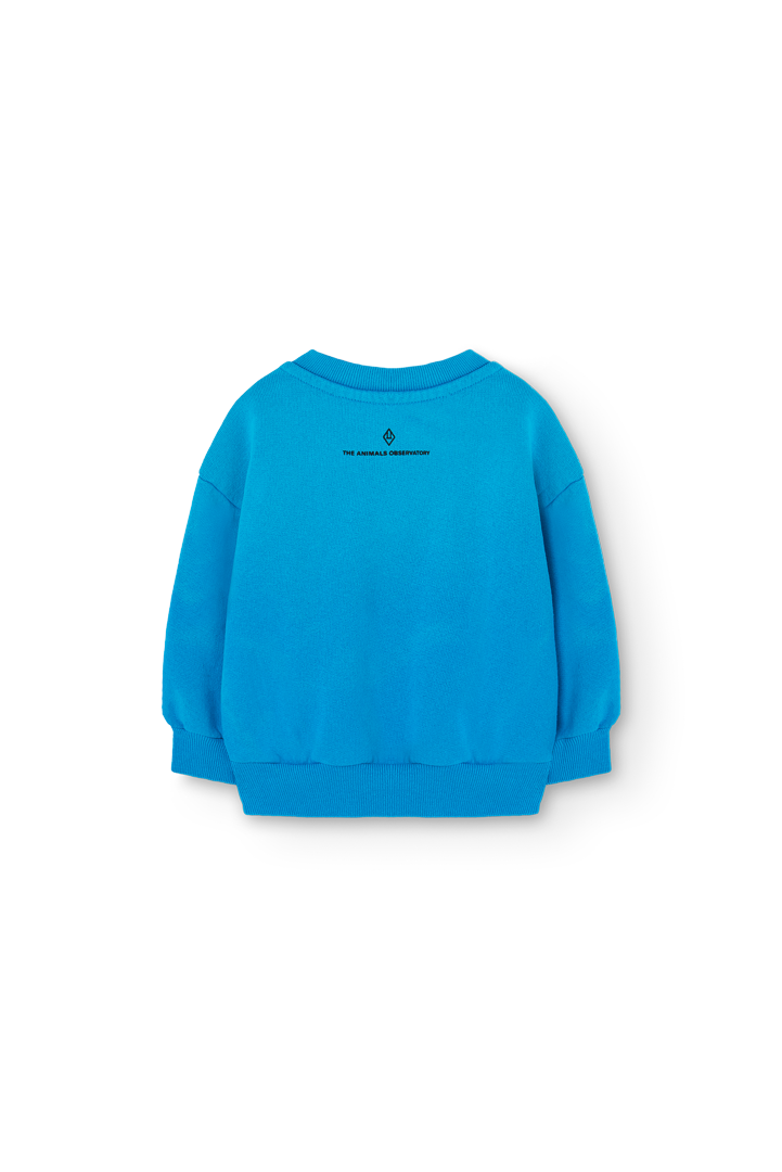 Blue Puma Sweatshirt for Baby PRODUCT BACK