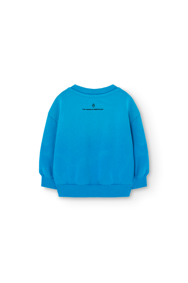 Blue Puma Sweatshirt for Baby PRODUCT BACK