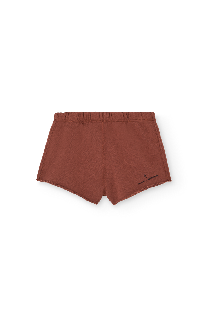 Brown Turtledove Short Sweatpants for Baby COVER