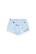 Pantalones cortos de chándal Turtledove Azul para Bebé