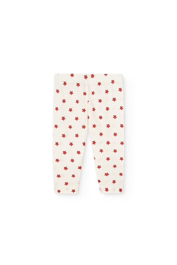 Raw White Penguin Leggings for Baby PRODUCT BACK