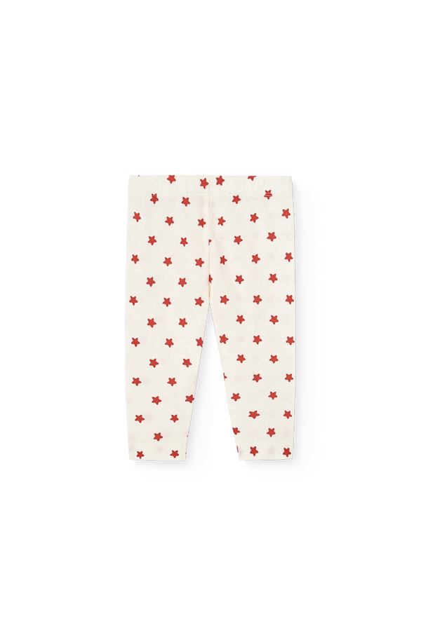 Raw White Penguin Leggings for Baby PRODUCT BACK