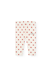 Raw White Penguin Leggings for Baby PRODUCT FRONT