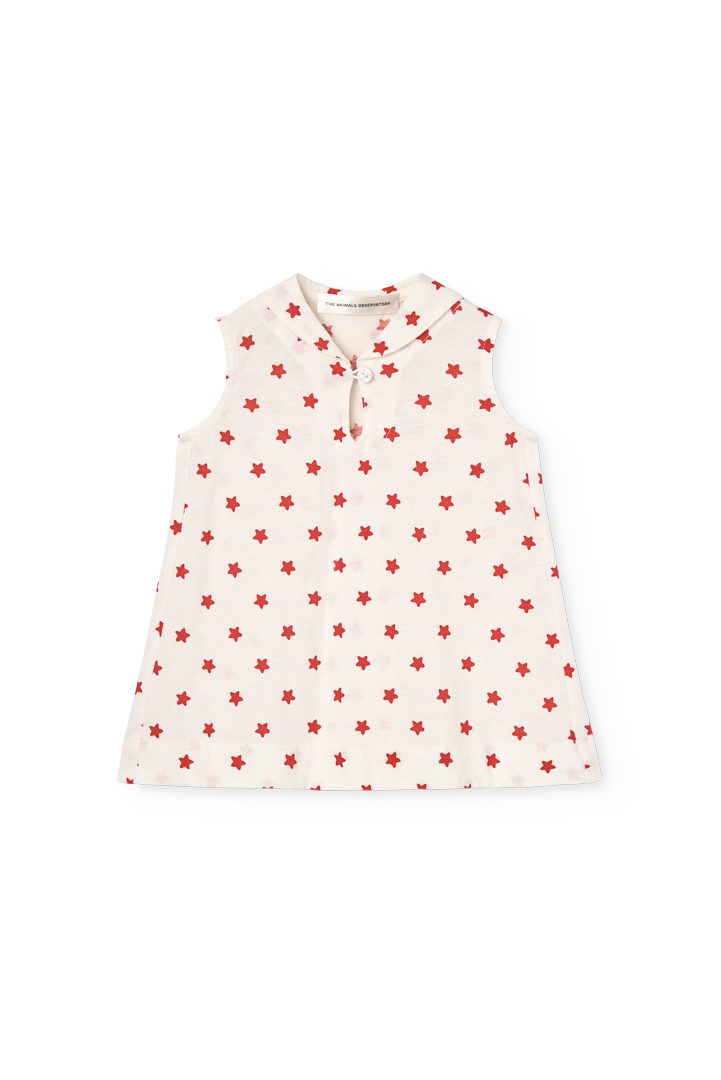 Raw White Wildebeest Dress for Baby COVER