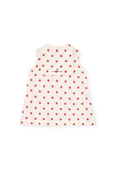 Raw White Wildebeest Dress for Baby PRODUCT BACK
