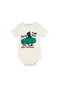 Body Chimpanzee Blanc pour Bébé