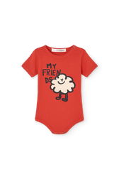 Red Chimpanzee Body for Baby PRODUCT FRONT