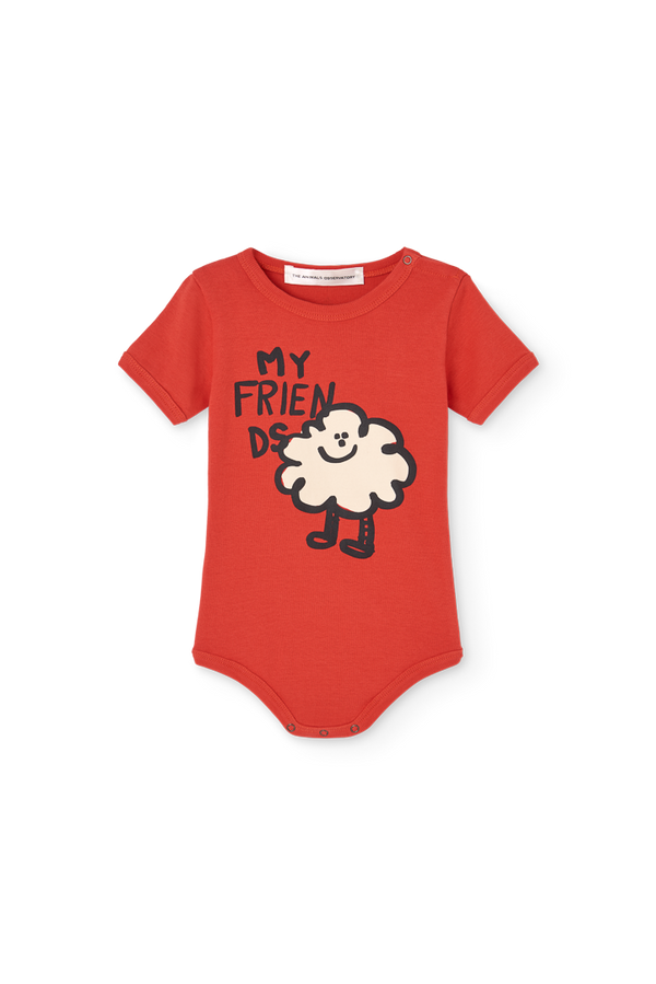 Red Chimpanzee Body for Baby PRODUCT FRONT