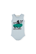 Body Turtle Azul para Bebé