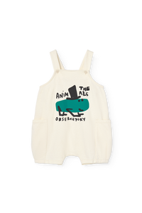 Raw White Gase Jumpsuit for Baby COVER