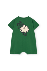 Dark Garden Goose Jumpsuit for Baby PRODUCT BACK