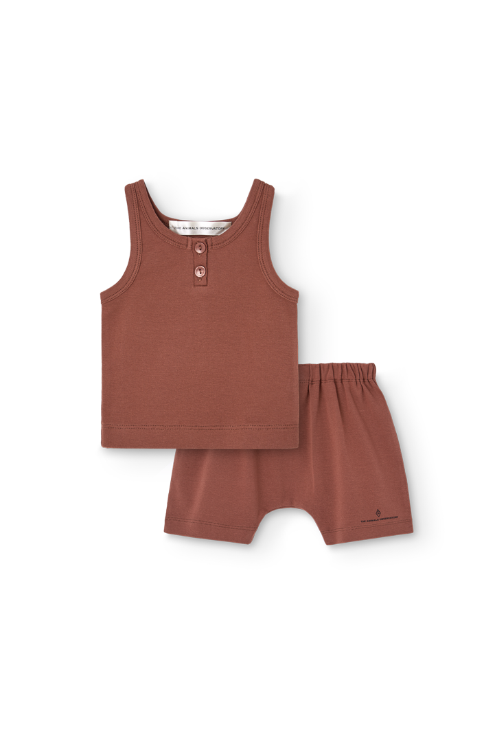 Brown Set Daug Set for Baby PRODUCT FRONT