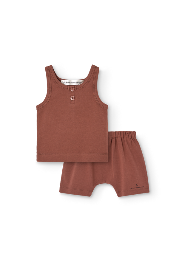 Brown Set Daug Set for Baby PRODUCT FRONT