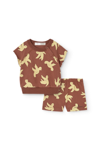 Brown Set Alpaca Set for Baby COVER