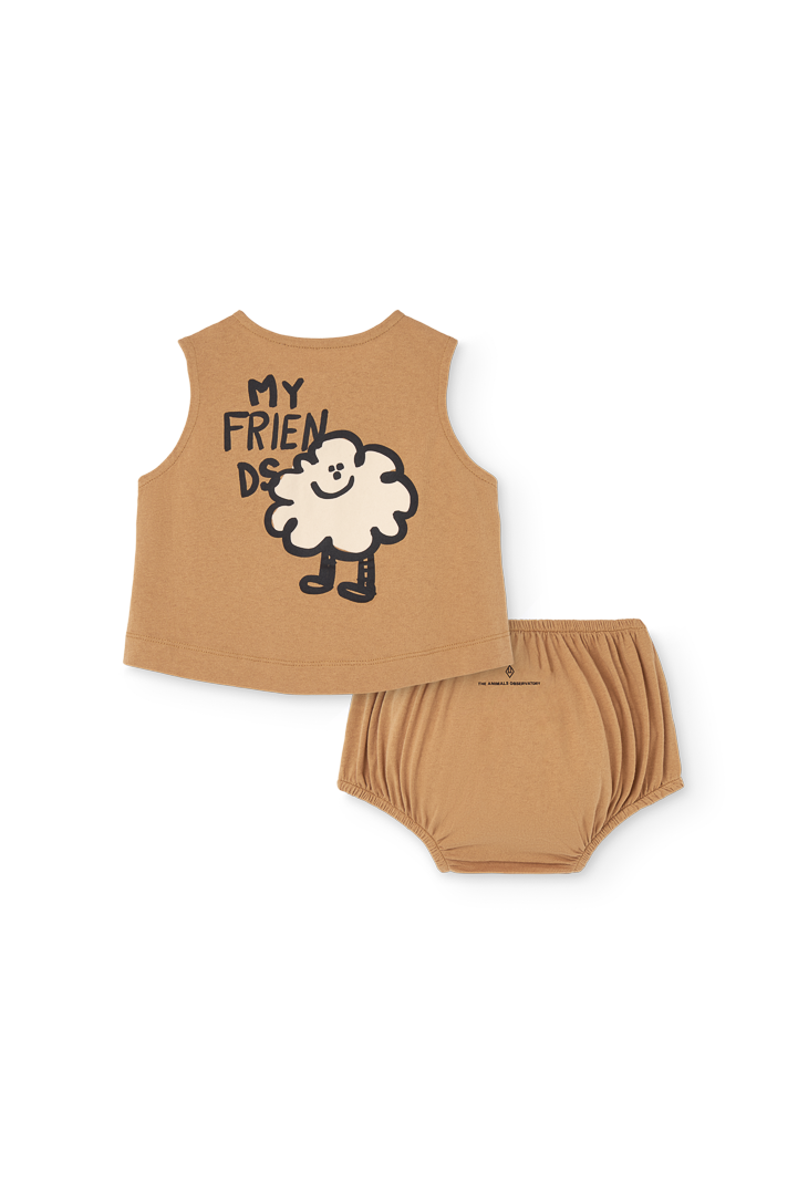 Camel Set Newt Set for Baby PRODUCT BACK